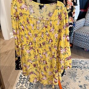 Torrid Boho Floral Top